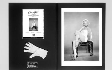 Marilyn Monroe - Collection n°2 - Serie 2 - On Luxury Black Portfolio, COA numbered - 60X42 CM - "Cine Arte" COLLECTOR
