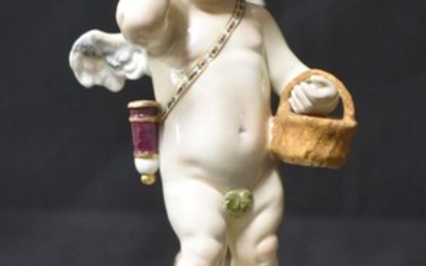 Meissen Porcelain Figure. Cupid.