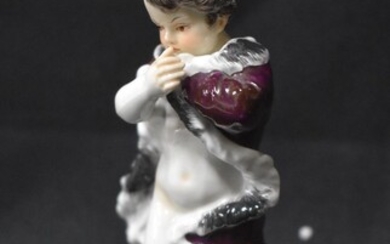 Meissen Porcelain Figure. Skater Boy.