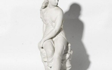 Minton Parian Porcelain figure of Miranda. Circa 1860