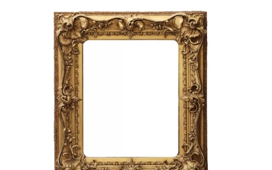 Mirror in frame of Neo-rococo style. 19th century.