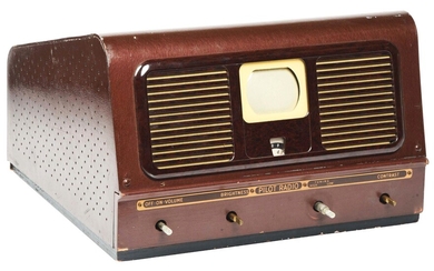 Model TV-37 Candid TV Pilot Radio in Original Case