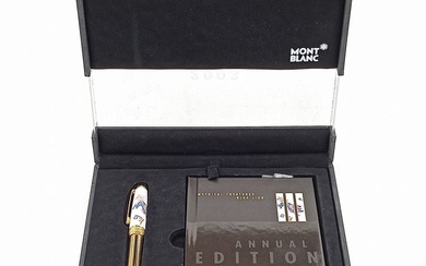 Montblanc - Annual edition 2003 - Mythical creatures - Blue Lion - Fountain pen