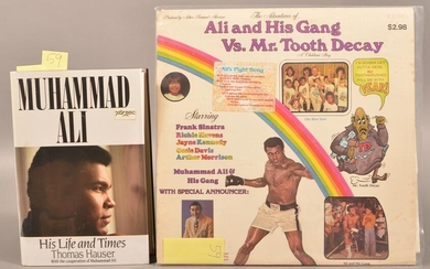Muhammad Ali Life & Times w/Signed Card + LP