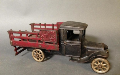North & Judd Cast Iron Anchor Truck Co Stake Truck
