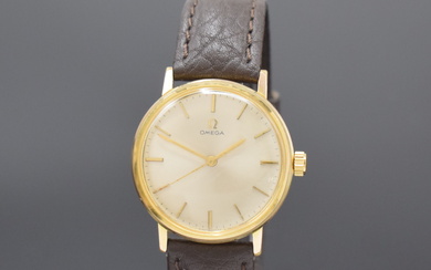 OMEGA gilt wristwatch, Switzerland around 1965, manual winding, reference 131.019,...