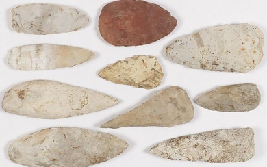 OVER 20 ARCHAIC STONE KNIVES