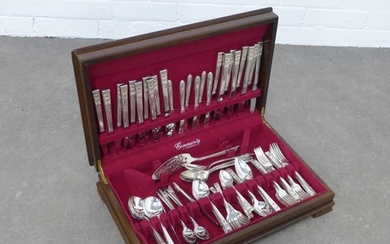 Oneida canteen of silver plated Community cutlery