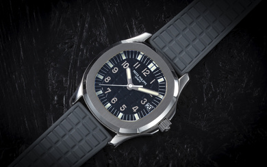 PATEK PHILIPPE, AQUANAUT REF. 5066A, A FINE AND WELL-PRESERVED STEEL...
