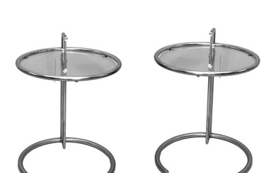 Pair of Eileen Gray Style Side Tables
