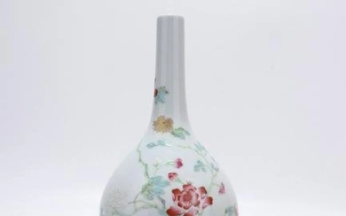 Pastel flower pattern bile bottle