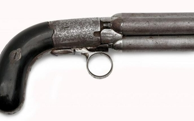 Pepperbox Pistol by Alphonse Caron