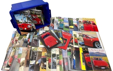Quantity of Cavallino Ferrari Magazines Offered without reserve
