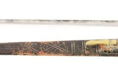 RARE LAND PATTERN BAYONET WITH SPRING CATCH AND