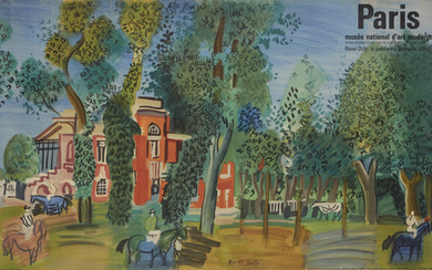 Raoul Dufy, French 1877-1953, Le Paddock a Deauville - Paris...
