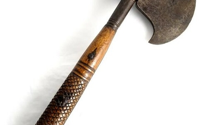 Rare 19th century axe hammer