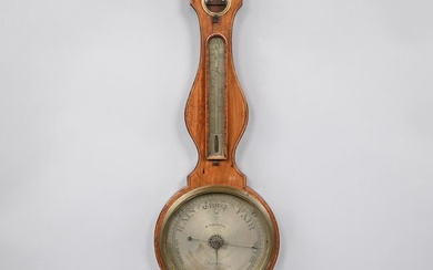 Regency/George IV Mahogany Barometer, W. Squirrell