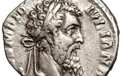 Roman Empire. Didius Julianus (AD 193). AR Denarius,Rom, RECTOR ORBIS, Kaiser in Toga, Very Rare! Top-Kopf!
