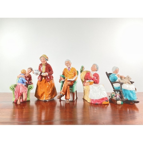 Royal Doulton: a collection of five figures comprising "When...