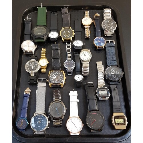 SELECTION OF LADIES AND GENTLEMEN'S WRISTWATCHES including E...
