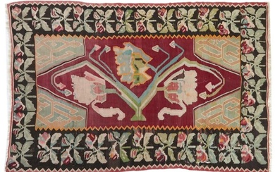 Sarouk Carpet, 6' 6 x 9' 2.