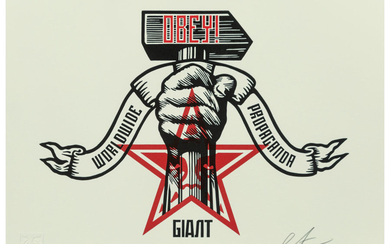Shepard Fairey (1970), Hammer and Fist (2019)