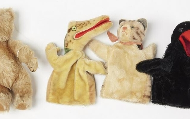 Steiff Puppets and Teddy Bear
