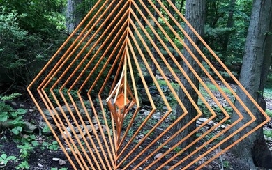 Studio Geometric Abstract Garden Sculpture