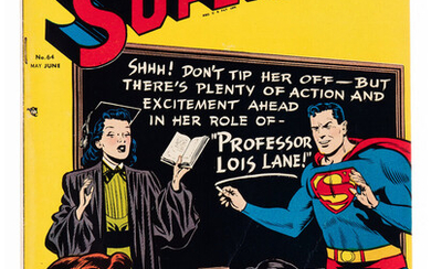 Superman #64 (DC, 1950) Condition: FN. Lois Lane cover...