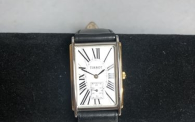 TISSOT Ladies watch with silver dial, Roman numeral,...