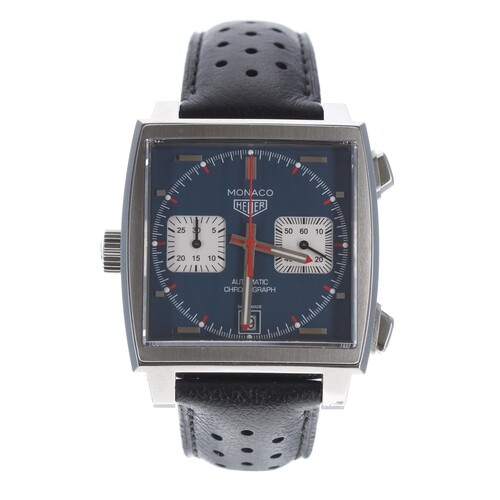 Tag Heuer Monaco Chronograph automatic stainless steel gentl...