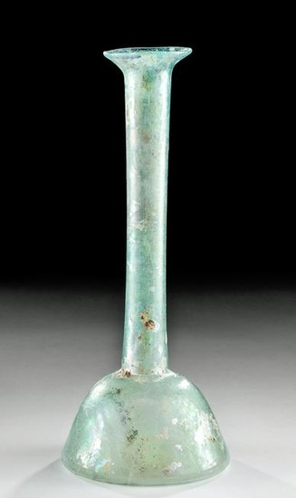 Tall Roman Glass Candlestick Unguentarium