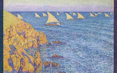 Théo van Rysselberghe (1862-1926), Barques de pêche–Méditerranée