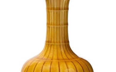 Théodore DECK (1823 - 1891) Vases en céramique de forme...