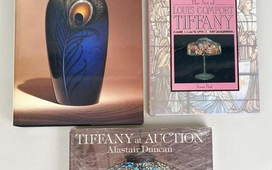 Three Art Reference Books, Tiffany & Art Nouveau