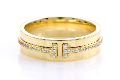 Tiffany & Co T Narrow Diamond Ring