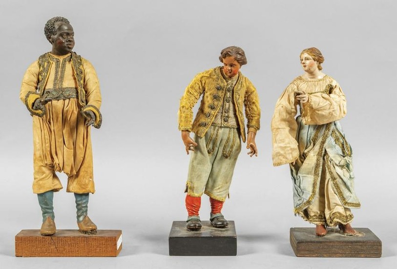 Tre statuine da presepe, Genova