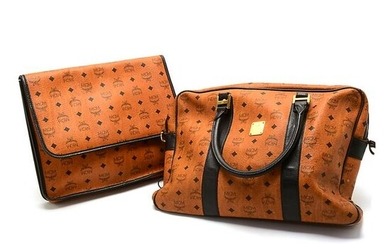 Two MCM Leather Bags.