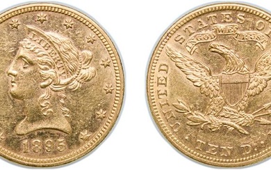 United States Federal republic 1895 10 Dollars (Coronet Head -...