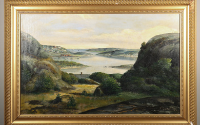 Unknown artist, signed F. Lindström, first half of the 20th century.