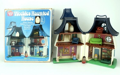 VINTAGE WEEBLES HAUNTED HOUSE IN BOX 1976