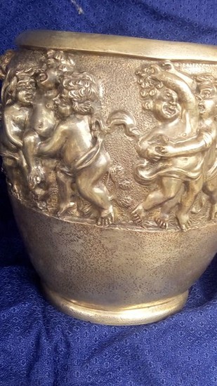 Vase - .800 silver - Italy - Second half 20th century