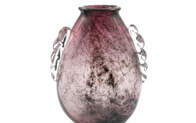 Vase "Crepuscolo rosato" Ercole Barovier and Ferro Toso (attributed) Murano, Italy 1935-1936