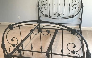 Victorian Style Wrought Iron Bed Frame