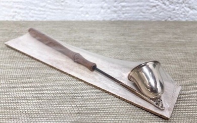 Vintage Towle Sterling Silver and Wood handled Candle Snuffer NOS