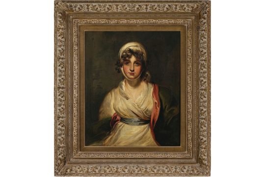 W. Fisher Around 1870 - Portrait of Sarah Siddons