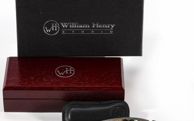 WILLIAM HENRY MODEL B09 FOLDING KNIFE IN BOX