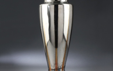 WMF Ikora. Art deco vase af silver plate