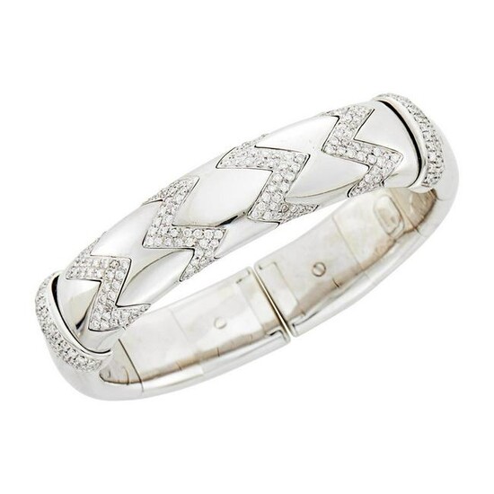 White Gold and Diamond Bracelet