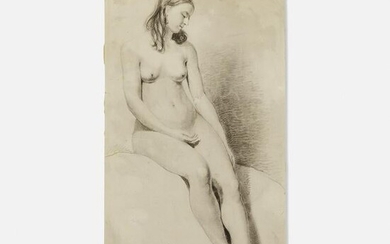 William Etty, Nude on a Rock
